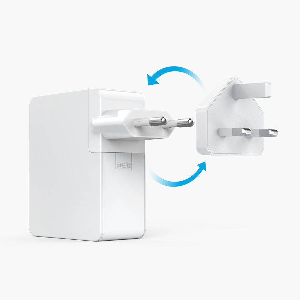Anker PowerPort 4 Lite Highspeed 27W Charger With 4 USB-A PowerIQ Ports Anker PowerPort 4 Lite Highspeed 27W Charger With 4 USB-A PowerIQ Ports